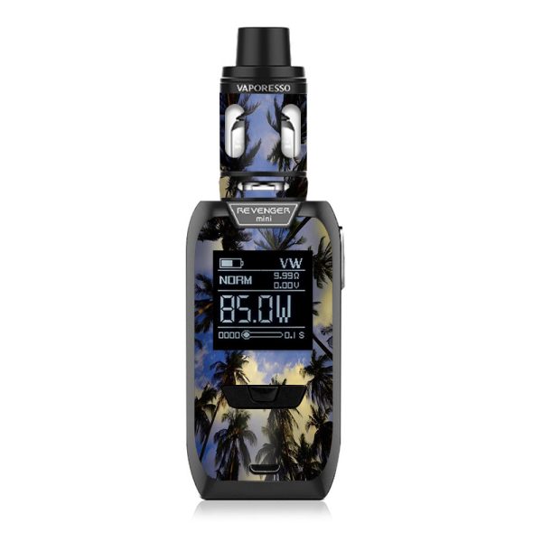 Palm Trees Miami Sky Cloud Vaporesso Revenger Mini 85w Skin For Cheap