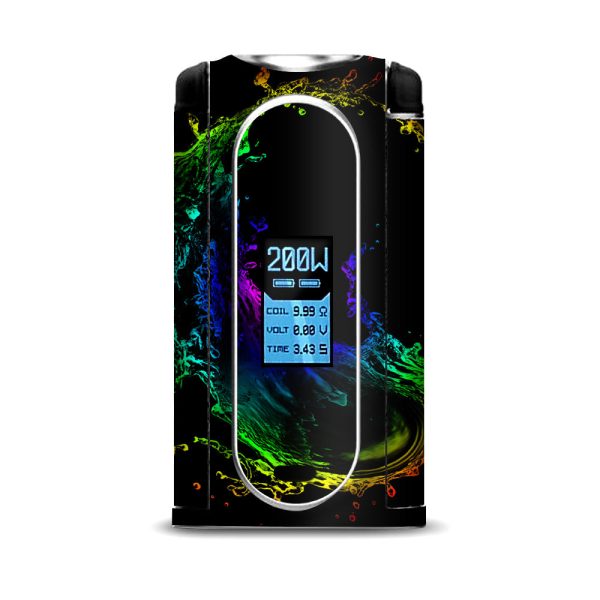 Rainbow Water Splash VooPoo Vmate Skin Hot on Sale