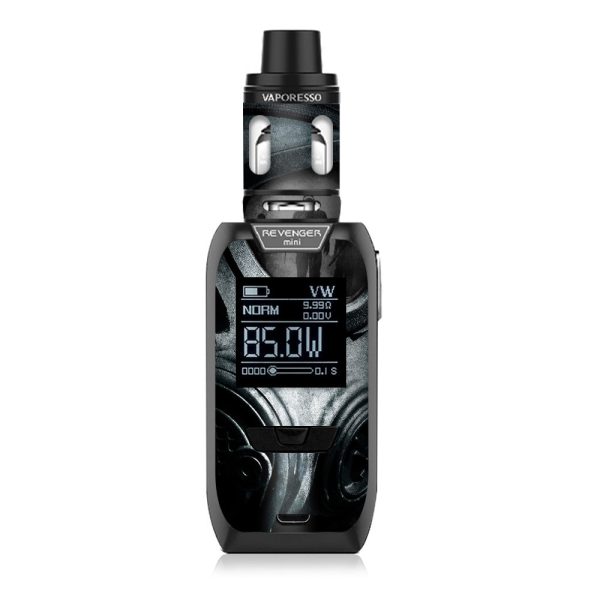 Gas Mask War Apocolypse Vaporesso Revenger Mini 85w Skin Hot on Sale