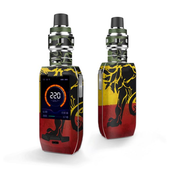 Rasta Lion Africa Vaporesso Polar 220w Skin on Sale