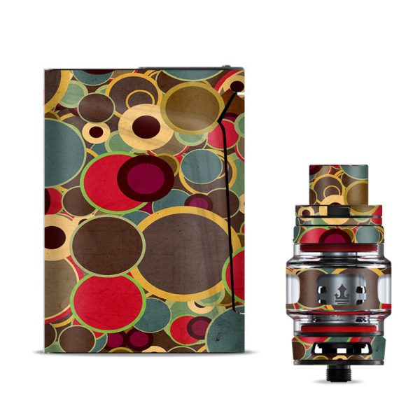 Colorful Dots Pattern Smok V-fin Skin Sale