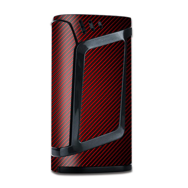 Red Black Carbon Fiber Weave Graphite 3D Smok Alien Skin Online