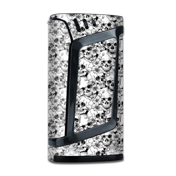Black N White Skulls Smok Alien Skin Online Sale