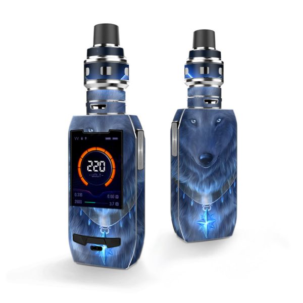 Glowing Celestial Wolf Vaporesso Polar 220w Skin Sale