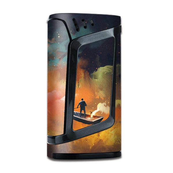 Orange Red Blue Galaxy Boat Smok Alien Skin Discount