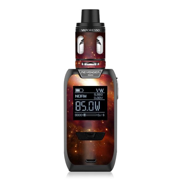 Galaxy Orange Nebula Vaporesso Revenger Mini 85w Skin For Discount