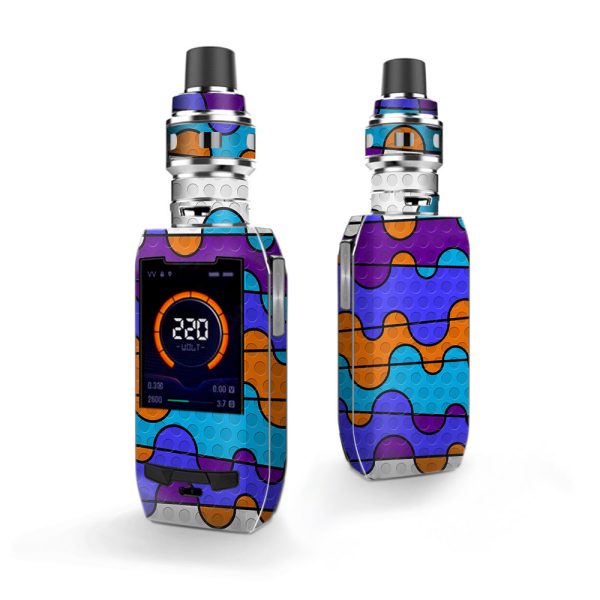 Colorful Swirl Print Vaporesso Polar 220w Skin Supply