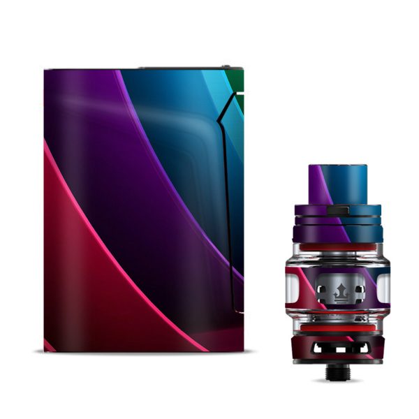 Abstract Colorful Panels Smok V-fin Skin Hot on Sale
