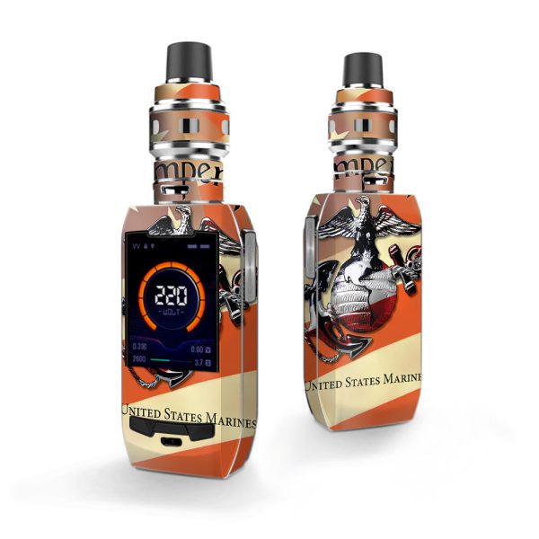 Semper Fi Usmc America Vaporesso Polar 220w Skin For Cheap