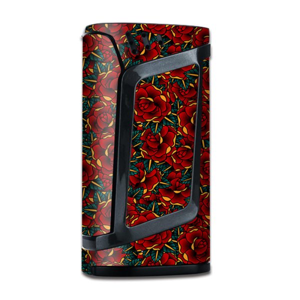 Red Gold Roses Tattoo Smok Alien Skin Online Sale