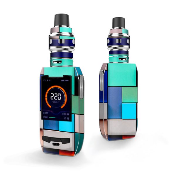 Textures Squares Vaporesso Polar 220w Skin Fashion