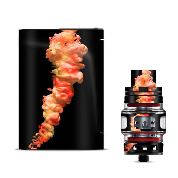 Orange Cloud Smoke  Smok V-fin Skin Online Sale