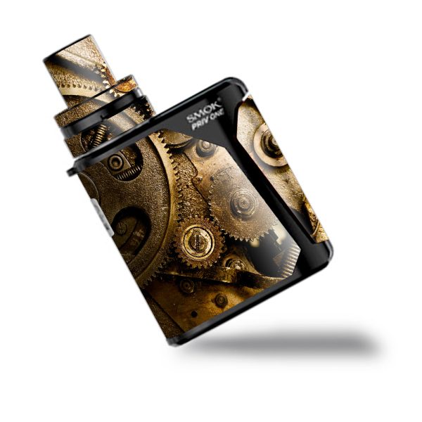 Steampunk Gears Steam Punk Old Smok Priv One Skin Supply