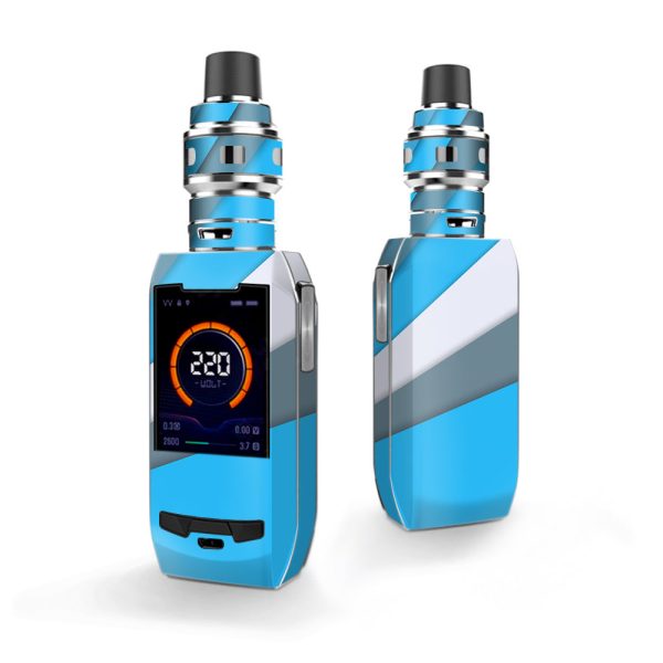 Blue Abstract Pattern Vaporesso Polar 220w Skin Discount