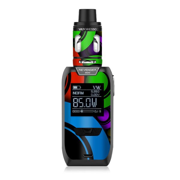 Awesome Circles Trippy Vaporesso Revenger Mini 85w Skin Online