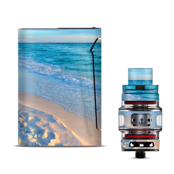 Beach White Sands Blue Water Smok V-fin Skin Online now