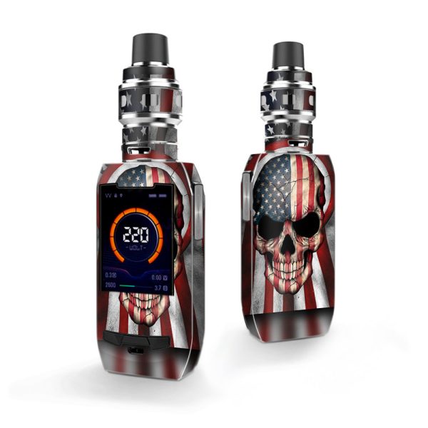America Skull Military Usa Murica Vaporesso Polar 220w Skin Fashion