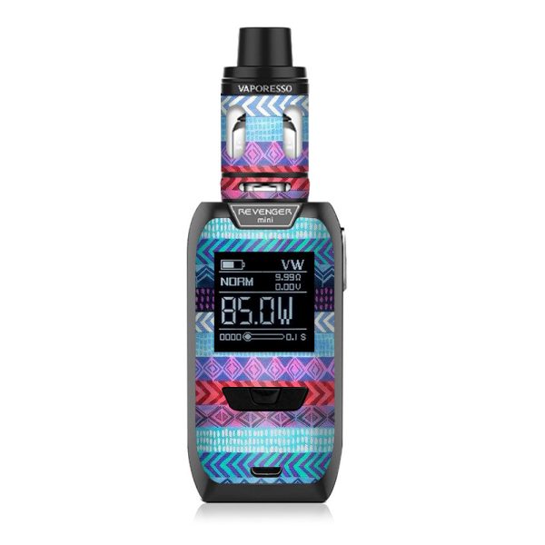 Aztec Blue Tribal Chevron Vaporesso Revenger Mini 85w Skin Online Sale