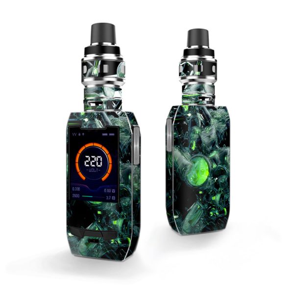 Trippy Glass 3D Green Vaporesso Polar 220w Skin Online Sale