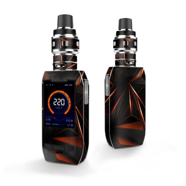 Sharp Glass Like Crystal Abstract Vaporesso Polar 220w Skin Discount