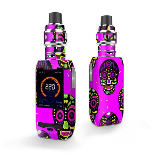 Pink Sugar Skulls Dia De Los Muertos Vaporesso Polar 220w Skin Online