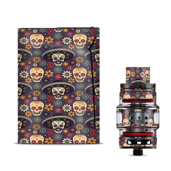 Sugar Skulls Sombrero Day Of The Dead Smok V-fin Skin Online