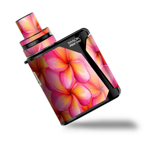 Plumerias Pink Flowers Smok Priv One Skin Online