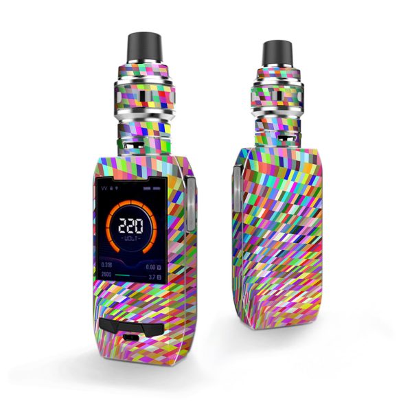 Color Checker Swirl Vaporesso Polar 220w Skin Online now