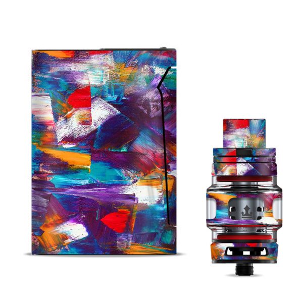 Brush Strokes Paint Smok V-fin Skin For Cheap