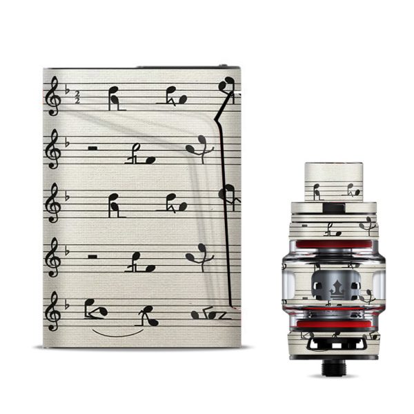 Music Notes Song Page Smok V-fin Skin Online Hot Sale