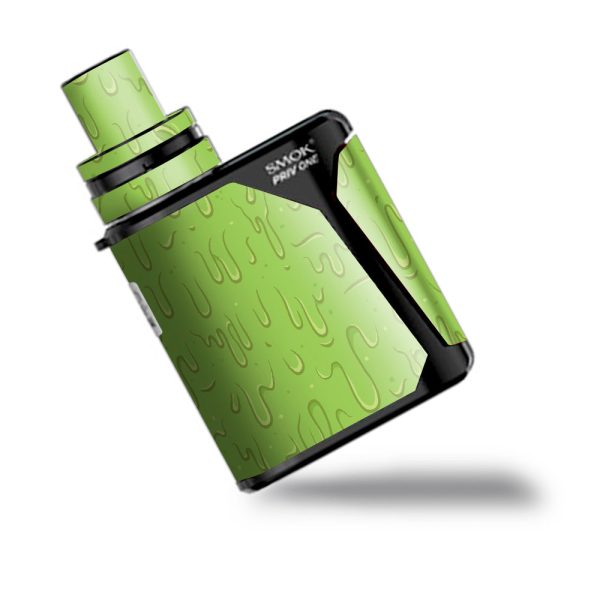 Dripping Cartoon Slime Green Smok Priv One Skin For Sale