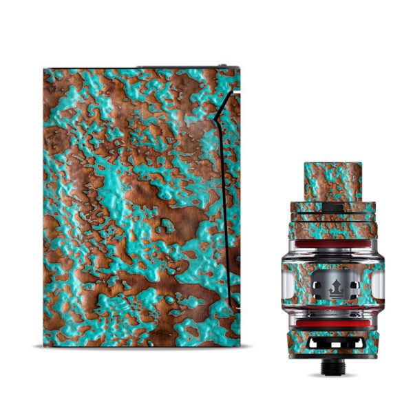 Blue Copper Patina Smok V-fin Skin Hot on Sale