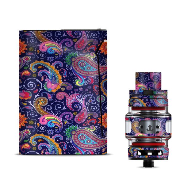 Purple Paisley Smok V-fin Skin Online Hot Sale