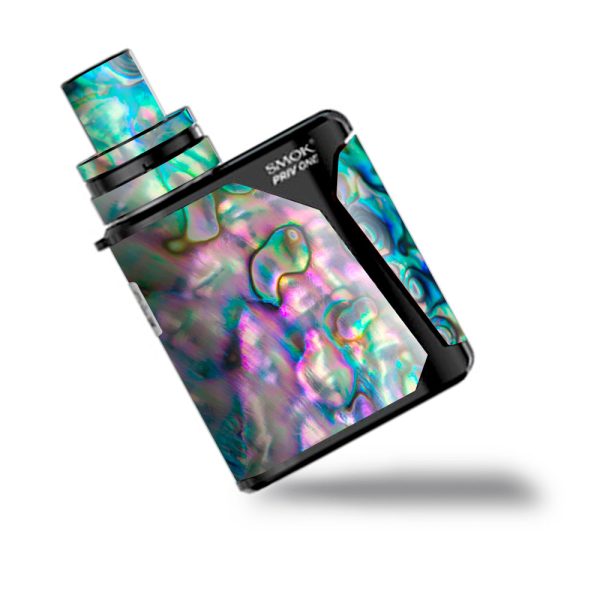Abalone Shell Pink Green Blue Opal Smok Priv One Skin Online now