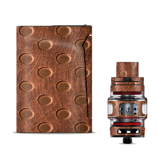 Copper Grid Panel Metal Smok V-fin Skin Fashion