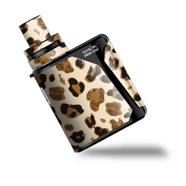 Brown Leopard Skin Pattern Smok Priv One Skin Supply