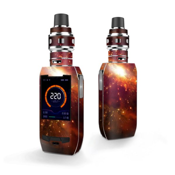 Galaxy Orange Nebula Vaporesso Polar 220w Skin Fashion