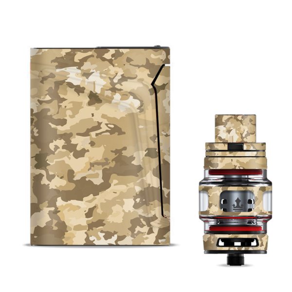 Brown Desert Camo Camouflage Smok V-fin Skin For Cheap