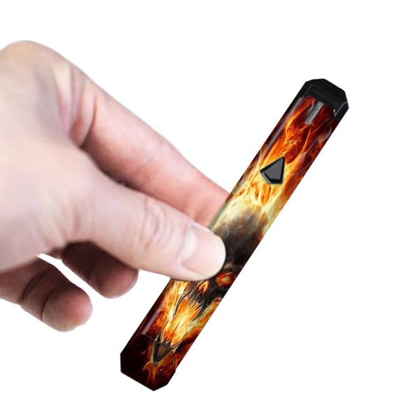 Fire Skull In Flames Limitless Pulse Ply Rock Skin Online Sale