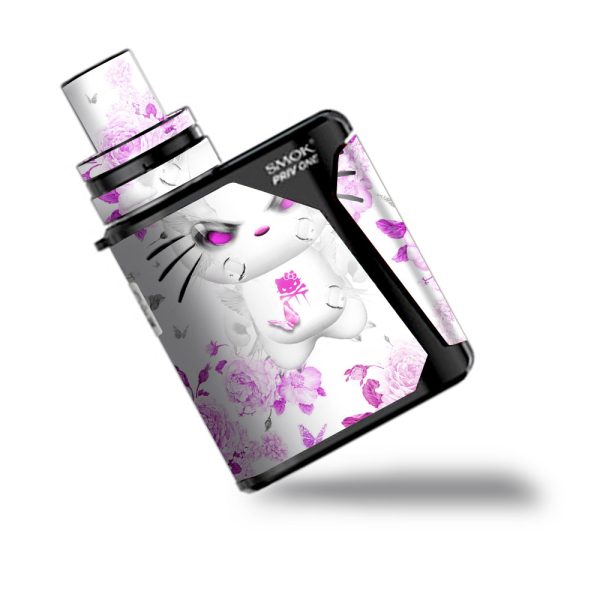Mean Kitty In Pink Smok Priv One Skin For Sale