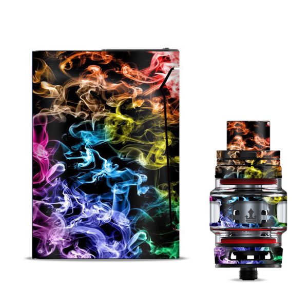 Colorful Smoke Blowing Smok V-fin Skin Fashion