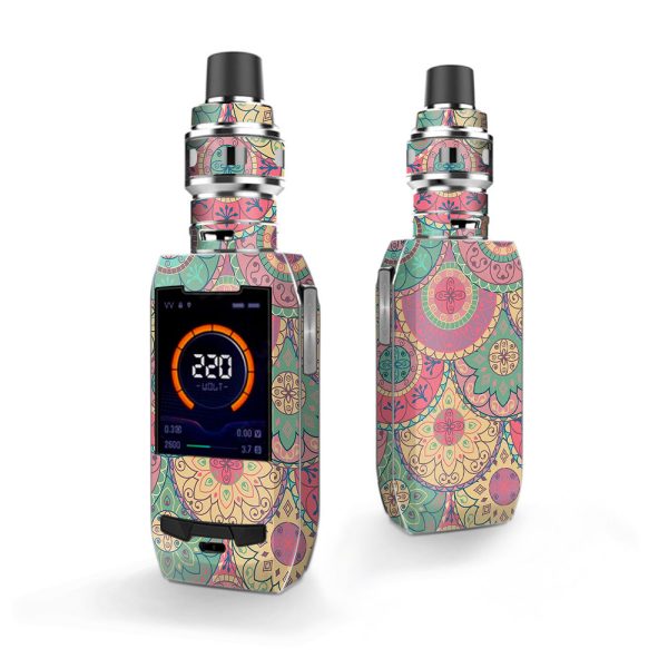 Circle Mandala Design Pattern Vaporesso Polar 220w Skin Online Sale