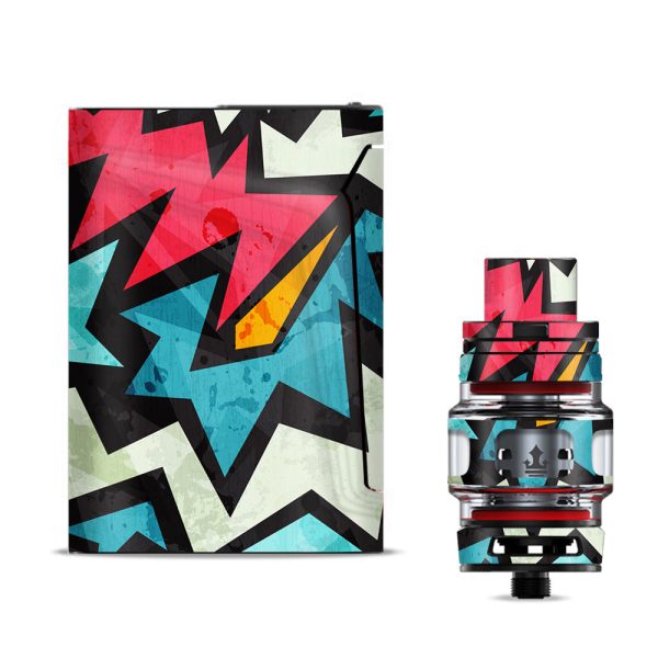 Pop Art Design Smok V-fin Skin Online Hot Sale