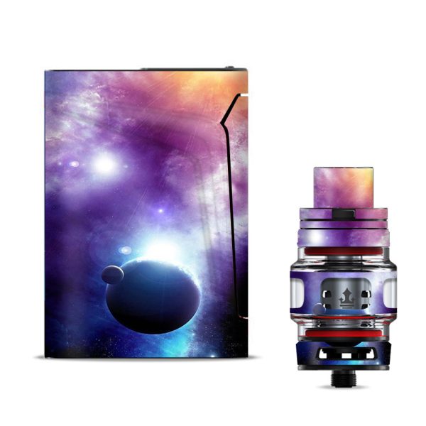 Sun Rays Galaxy Planets Smok V-fin Skin Sale
