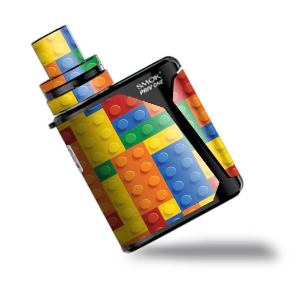 Playing Blocks Bricks Colorful Snap  Smok Priv One Skin Cheap
