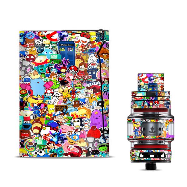 Sticker Collage,Sticker Pack Smok V-fin Skin Online Sale