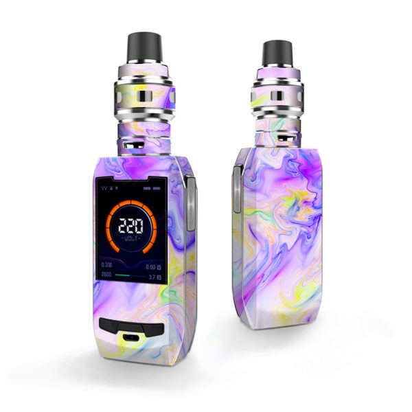 Pastel Marble Resin Pink Purple Swirls Mix Vaporesso Polar 220w Skin Discount