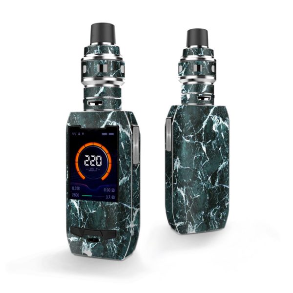 Green Dark Marble Granite Vaporesso Polar 220w Skin Sale