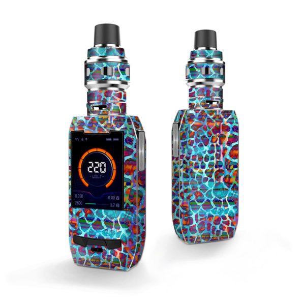 Colorful Leopard Print Vaporesso Polar 220w Skin For Discount