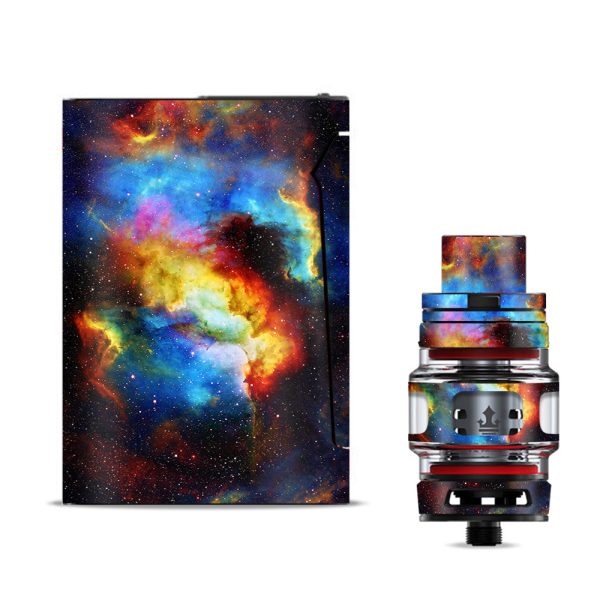 Space Gas Nebula Colorful Galaxy Smok V-fin Skin Hot on Sale